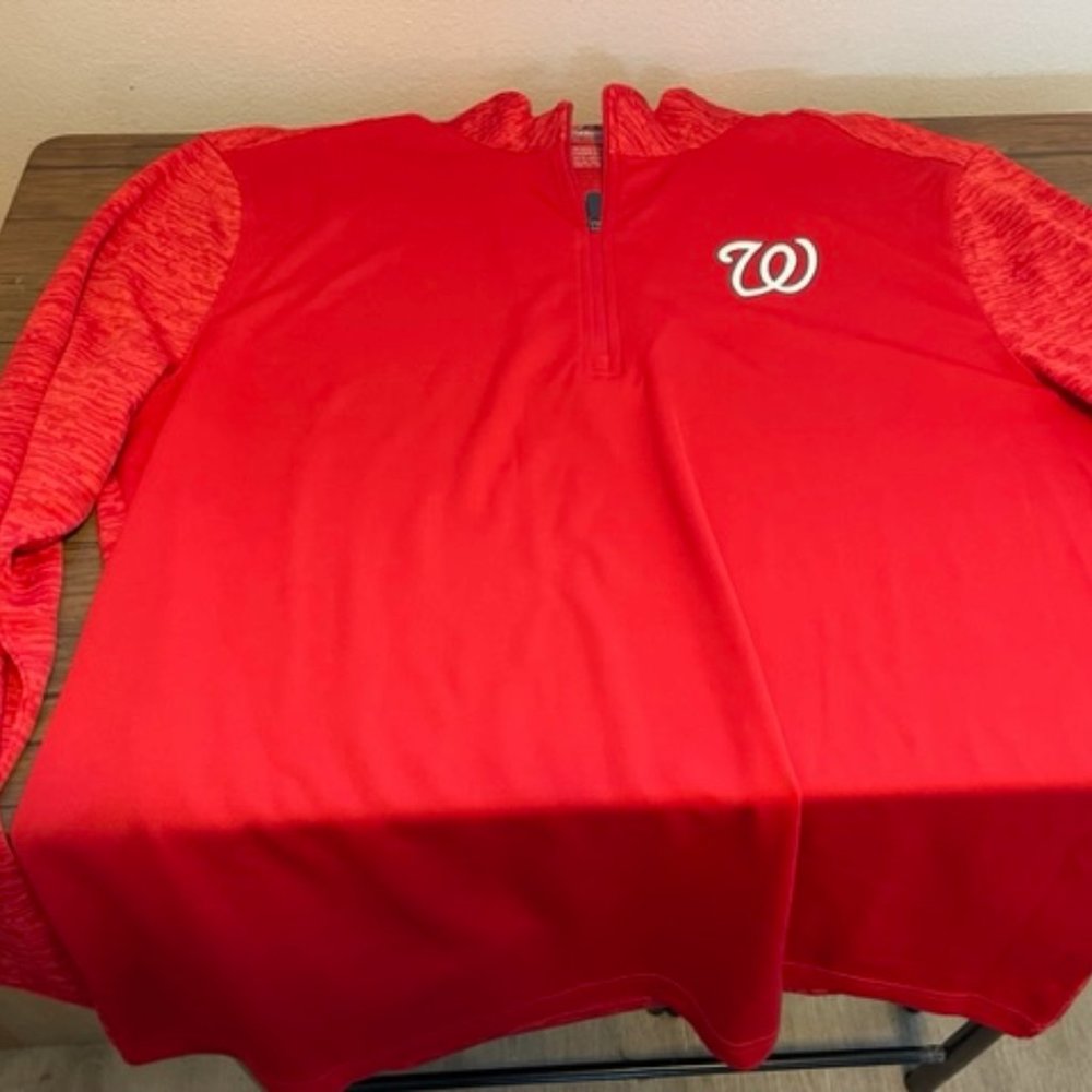Washington Nationals Lightweight 1/4 zip Pullover